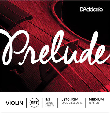 PRELUDE VIOLIN STRING SET NECK 1/2 TENSION MEDIUM