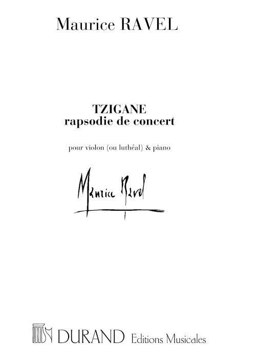 Ravel - Tzigane (violino / piano)