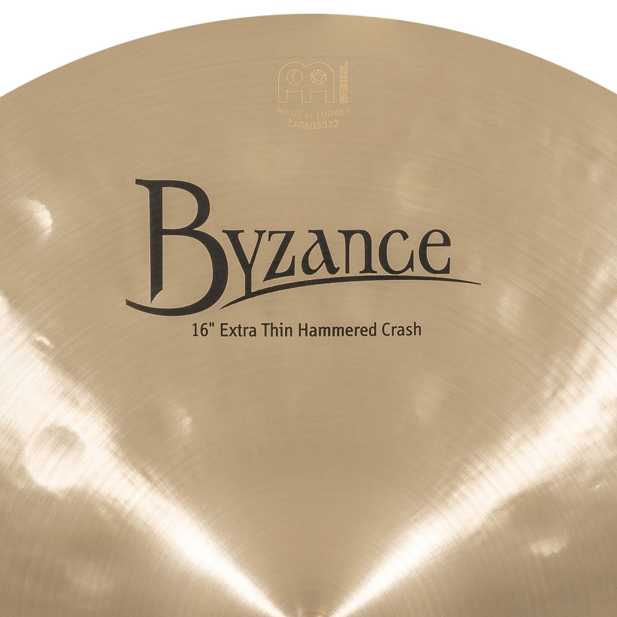 B16ETHC - Crash martelado extra fino tradicional Byzance 16"