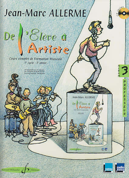 Allerme JEAN-marc - De L'eleve A L'artiste Volume 3 - Livre Du Professeur
