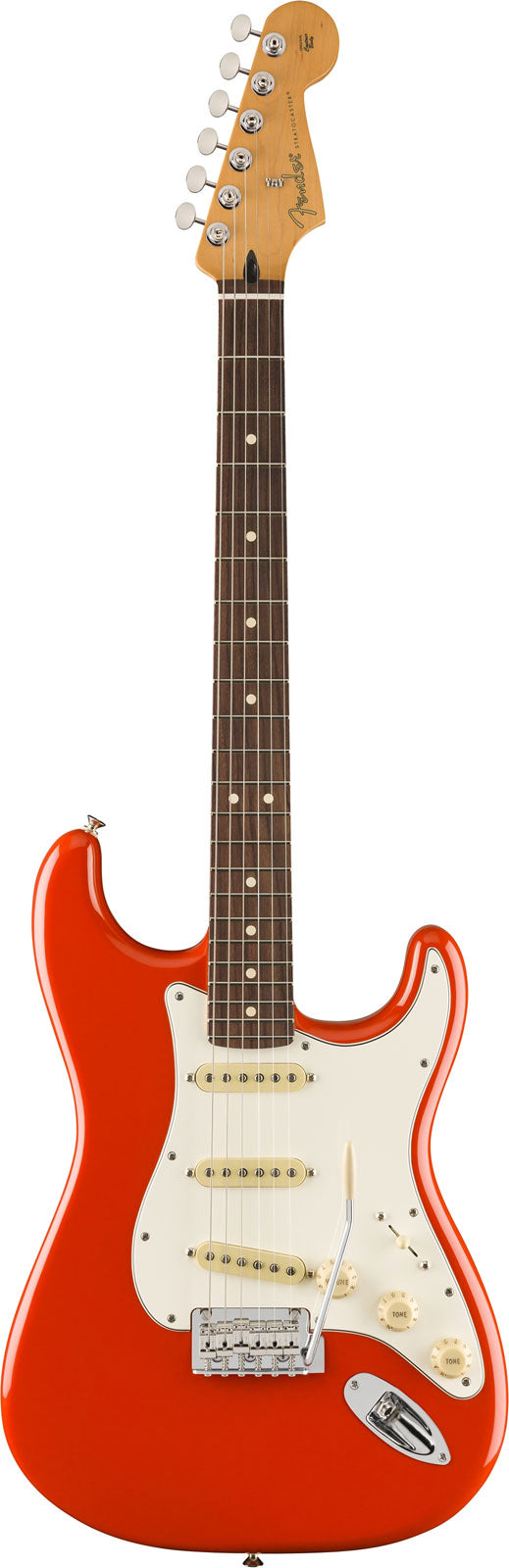 Stratocaster Player II RW Vermelho coral