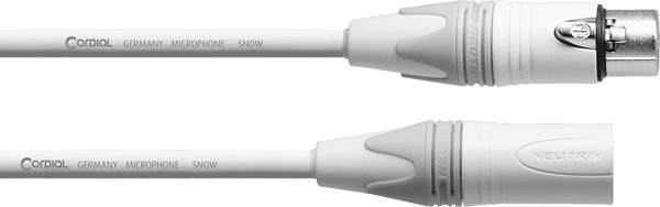 Cabo de Microfone XLR 5 M Branco