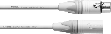 Cabo de Microfone XLR 5 M Branco