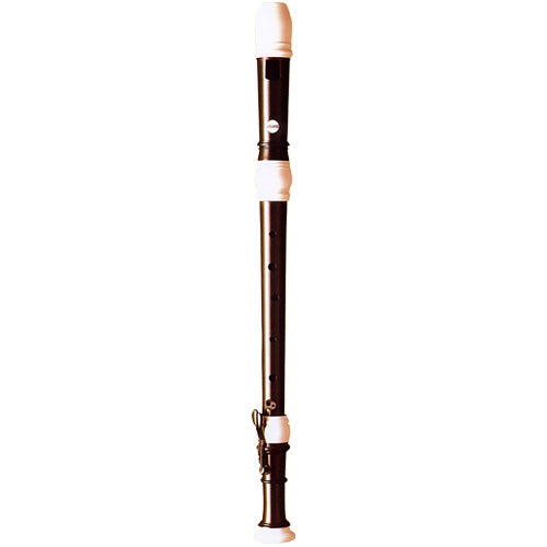 Aulos Flauta De Bisel Tenor Em Plástico 511B (Chave Dupla)