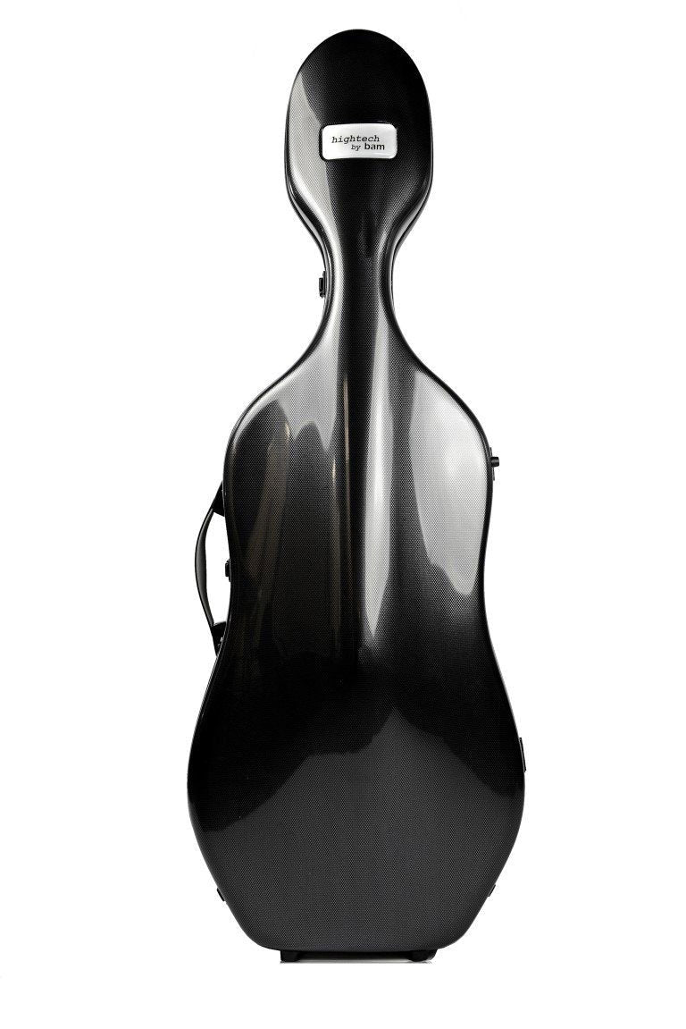 BAM Estojo Violoncelo 4/4 Compact Hightech - Preto Carbono