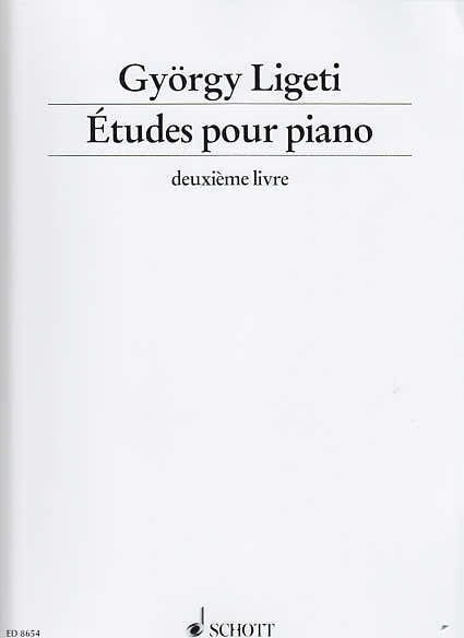 Ligeti Gyorgy - Etudes Pour Piano Deuxieme Livre - Piano