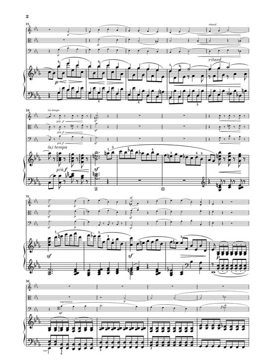 SCHUMANN R. - PIANO QUARTET IN EB MAJOR OP. 47