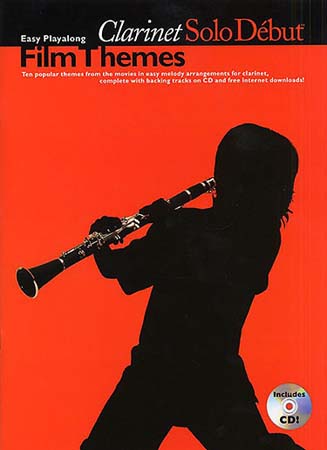 Solo Estreia - Temas de filmes + CD - Clarinete