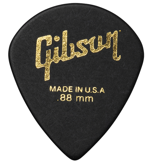 Palhetas de guitarra Modern pack de 6 pretas .73Mm palhetas de guitarra
