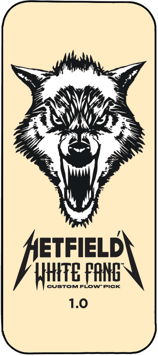 Dunlop 6 x 1,00mm Hetfield's White Fang Lata