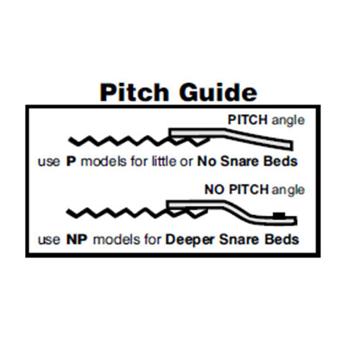 FC1330P 13" SNARE WIRES - 30 STRANDS CARBON WITH PITCH