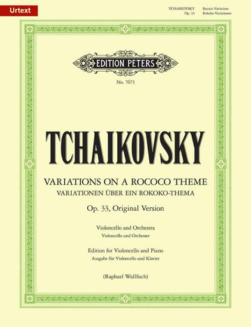Tchaikovsky P.i. - Variações sobre um tema rococó Op.33 - Violoncelo