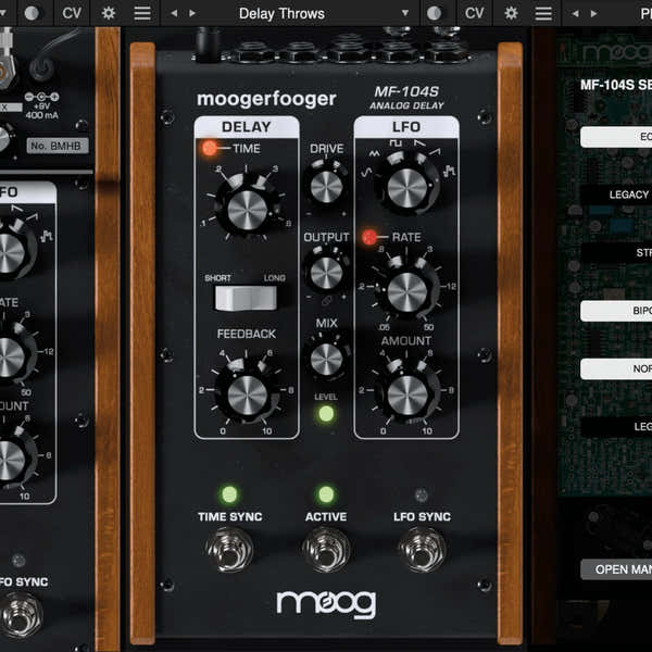 Moog MF-104S Atraso analógico
