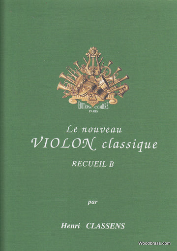 Classens - Nouveau Violon Classique Vol.b - Violon et Piano