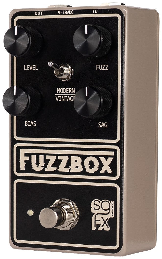 FUZZBOX Fuzz de silício ao estilo Tone Bender MK II
