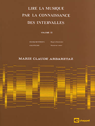 Arbaretaz MARIE-claude - Lire La Musique Vol.2 Par La Connaissance Des Intervalles