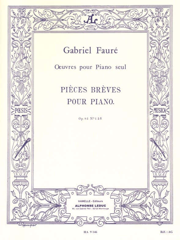 Pièces brèves pour piano Op. 84