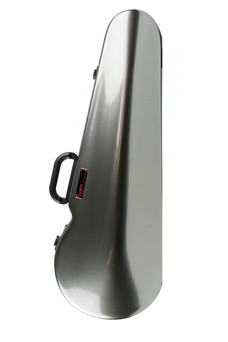 BAM Estojo para viola Hightech - Prateado Carbono
