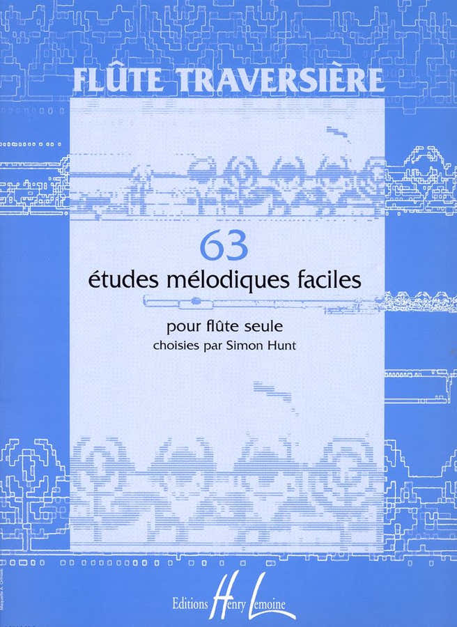 Hunt - Etudes Mélodiques Faciles (63) - Flûte
