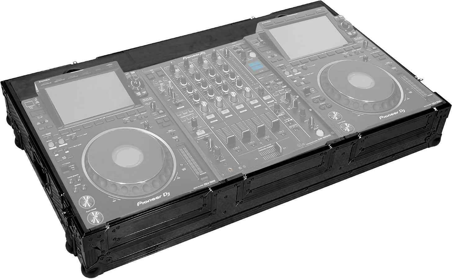 Flight Mesa de DJ CDJ-3000 / DJM-900 Preto