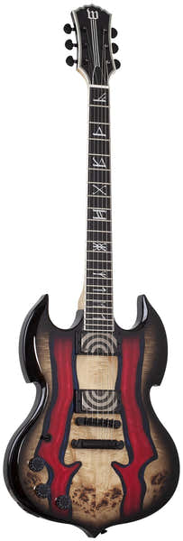 Audio Barbarian Signature Zakk Wylde Special Edition LH Blood River Burl
