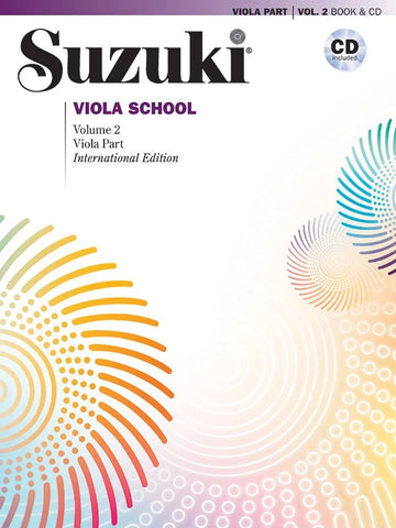 Suzuki Viola School Viola Part Vol.2 + CD Rev. Edition - Alto