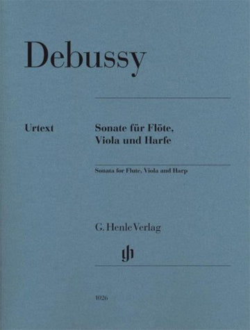 Debussy C. - Sonata para flauta alto e harpa