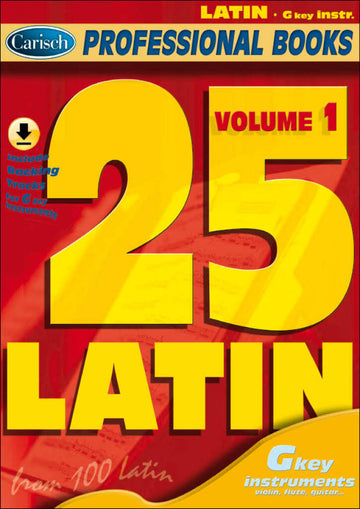 25 Latin + Audio - Instruments En Do