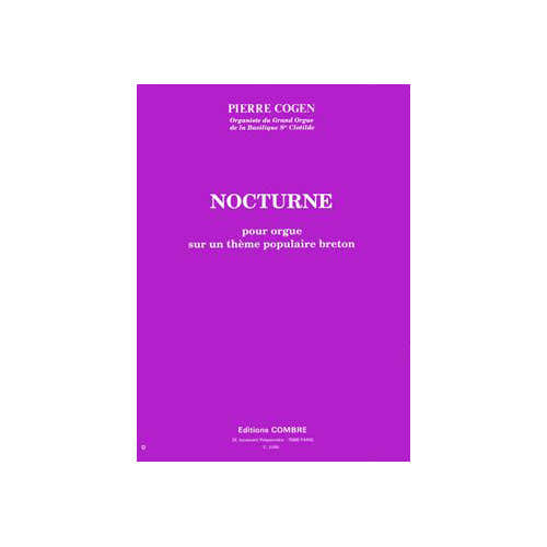 Cogen - Nocturne Thème Popul. Breton - Orgue