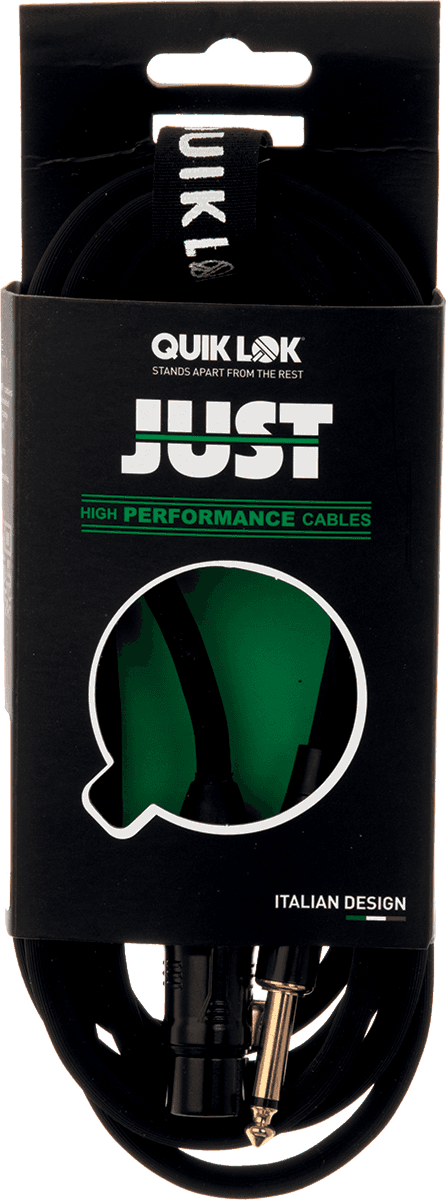 JUSTFJM10 CABLE JUST XLR FEMALE JACK MONO 10 M