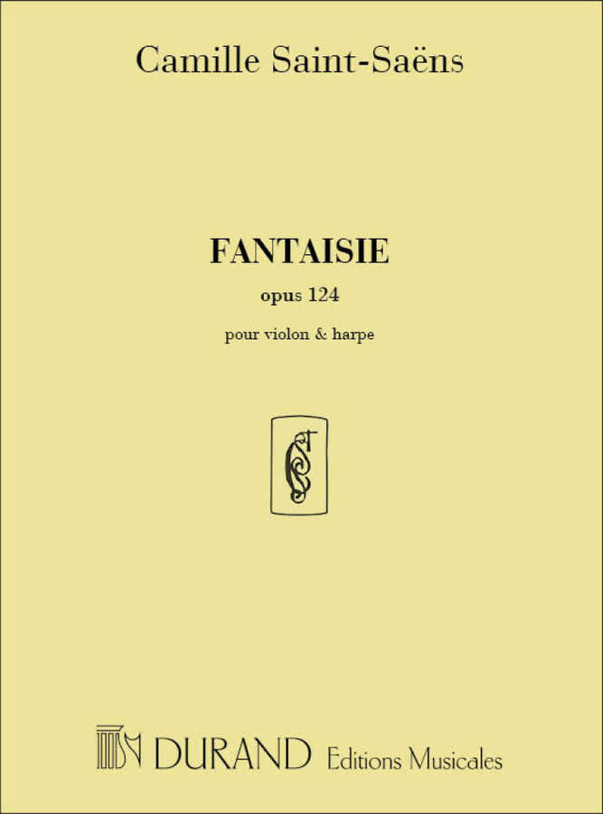 Saint Saens C. - Fantaisie Op 124 - Violon et Harpe