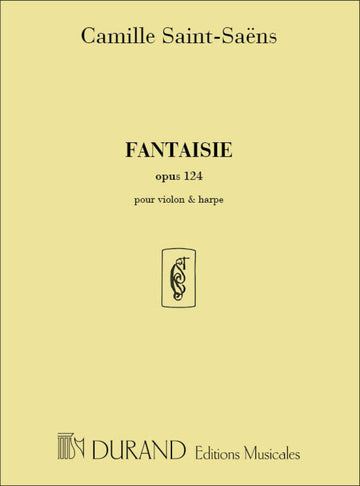 Saint Saens C. - Fantaisie Op 124 - Violon et Harpe