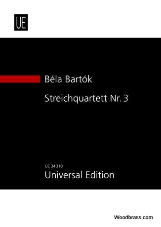 Bartok B. - Quarteto de Cordas N°3 - Partitura do Regente
