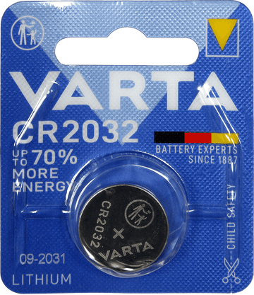 CR2032 LITHIUM BATTERY (BLISTER PACK OF 1)