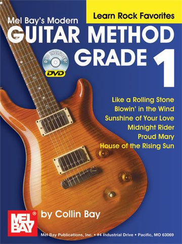 Bay Collin - Modern Guitar Method Grade 1, Learn Rock Favorites + Dvd - Guitar