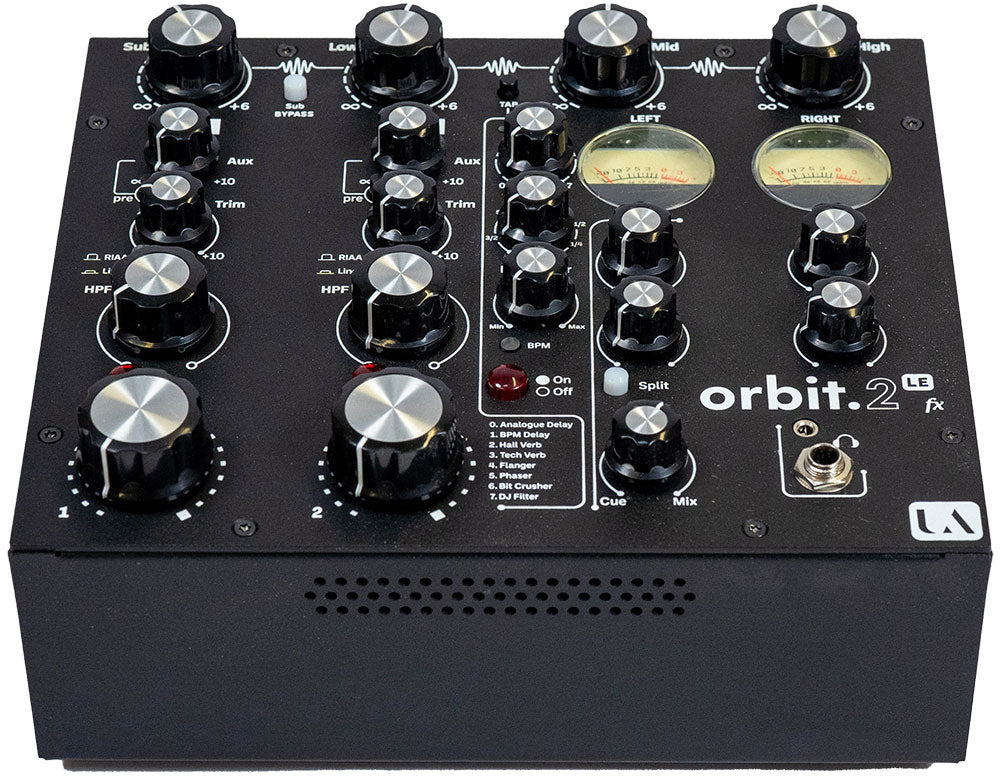 ORBIT.2 LE FX 2-CH Rotary Desktop Mixer