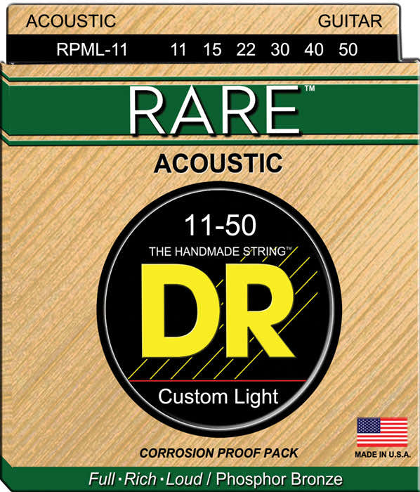 RPML-11 RARE PHOSPHORE BRONZE ACOUSTIC 11-50 MEDIUM LITE