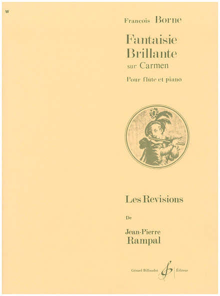 Borne Francois - Fantaisie Brillante Sur Carmen - Flute / Piano