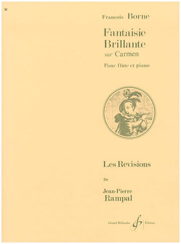 Borne Francois - Fantaisie Brillante Sur Carmen - Flute / Piano