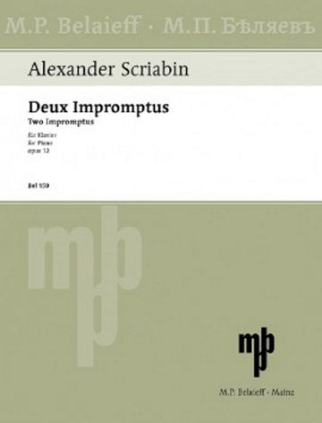 Skrjabin A. - Dois impromptus Op.12 - Piano
