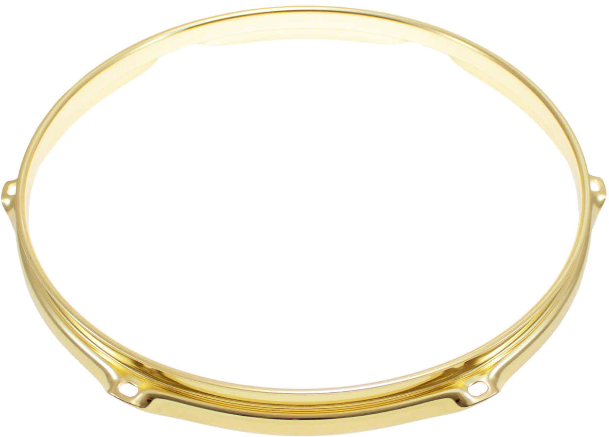 H30-12-6BR - Aro 12" 6 Tirantes Dourado Super Triple Flange 3.0mm