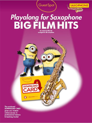 Guest Spot - Big Film Hits - Saxophone Playalong