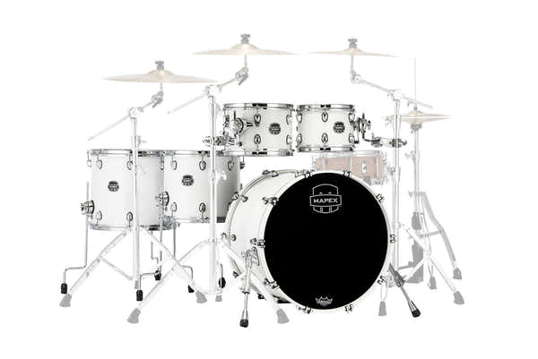 SATURN 5 DRUMS SATIN WHITE