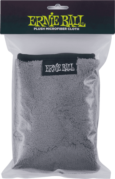 Ernie Ball 12" X 12" ULTRA-PLUSH MICROFIBER POLISH CLOTH