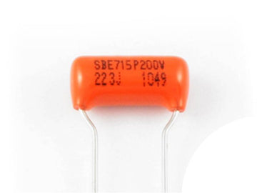 Condensadores Sprague "ORANGE DROP" .022MFD 200 volts