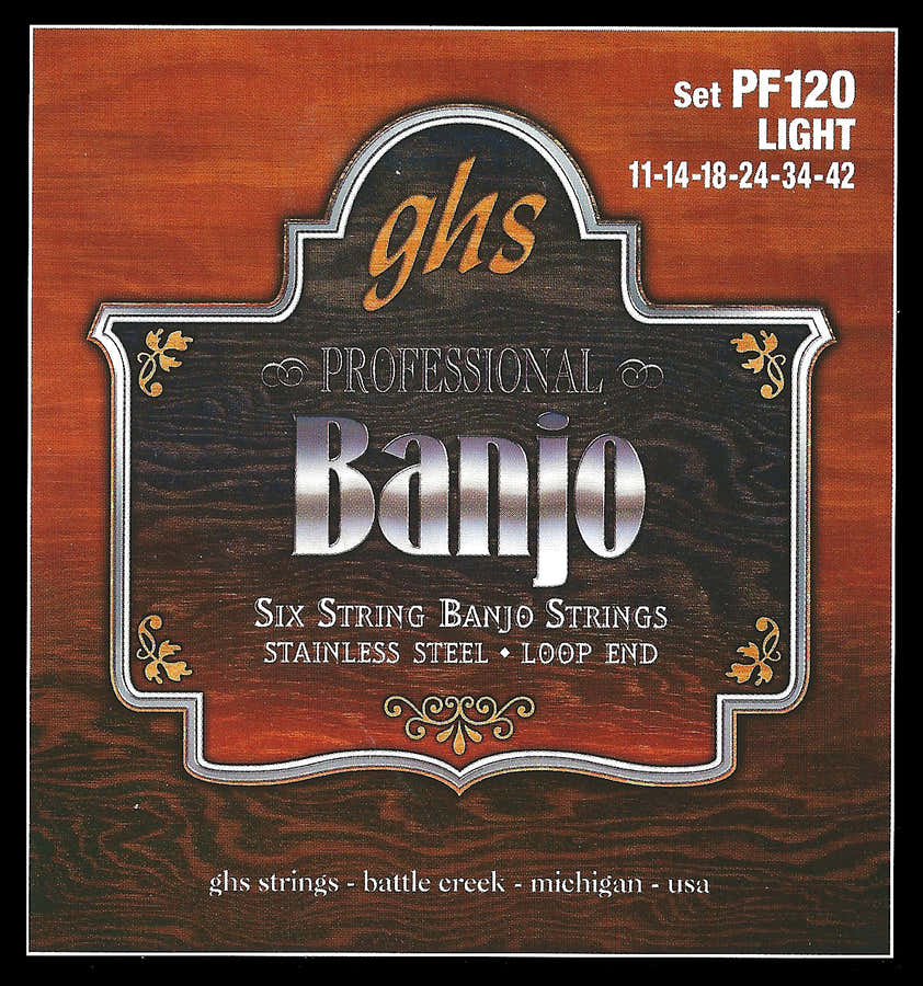 Banjo de aço inoxidável Leve 6C 11-14-18-24-34-42