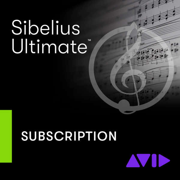 AVID Subscrição Sibelius Ultimate