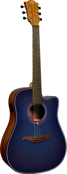 Tramontane T-Blue-DCE Dreadnought Ctw Azul Burst