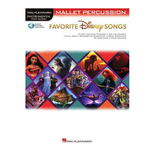 FAVORITE DISNEY SONGS - PERCUSSIONS A CLAVIER