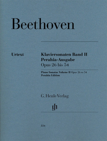 Beethoven L.V. - Sonatas para piano Vol.2 Op.26-54 (edição Perahia)